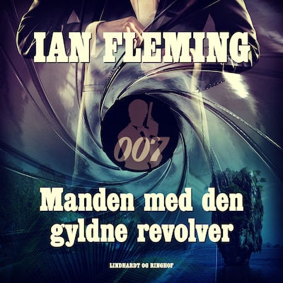 Manden med den gyldne revolver – omslag til lydbogen af Ian Fleming