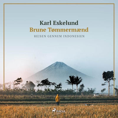 Brune Tømmermænd - rejsen gennem Indonesien – omslag til lydbogen af Karl Johannes Eskelund