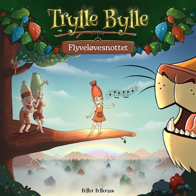 Trylle Bylle Bang - Flyveløvesnottet - afsnit 8 – omslag til lydbogen af Petter Pettersen
