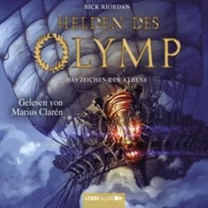 Das Zeichen der Athene (Helden des Olymp 3) – okładka audiobooka, autor Rick Riordan