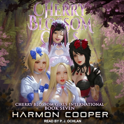 Cherry Blossom Girls International – omslag til lydbogen af Harmon Cooper