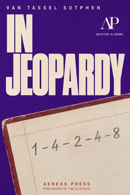 In Jeopardy – omslag til lydbogen af Van Tassel Sutphen