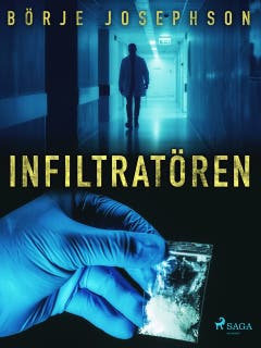 Infiltratören – omslag till ljudboken av Börje Josephson