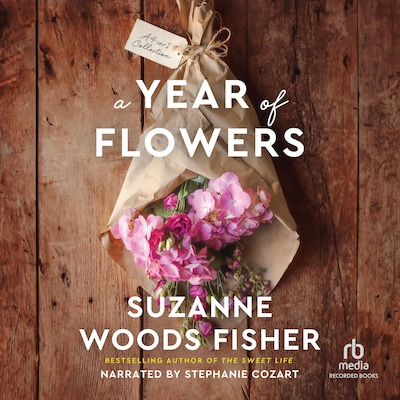 A Year of Flowers – omslag til lydbogen af Suzanne Woods Fisher