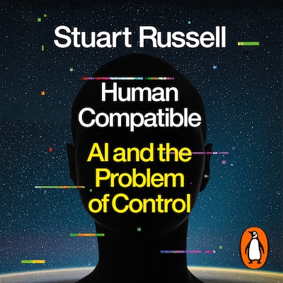 Human Compatible – omslag til lydbogen af Stuart Russell