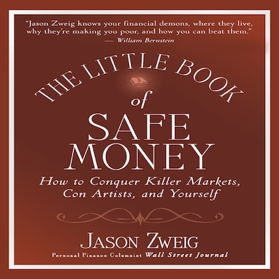The Little Book of Safe Money – omslag til lydbogen af Jason Zweig