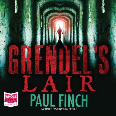 Grendel's Lair – omslag til lydbogen af Paul Finch