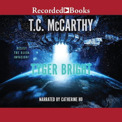 Tyger Bright – omslag til lydbogen af T.C. McCarthy