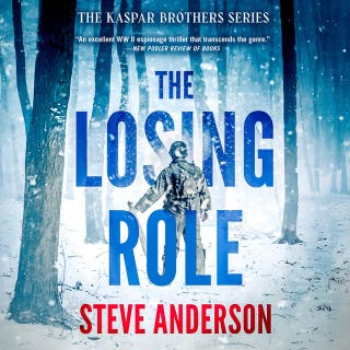 The Losing Role – omslag till ljudboken av Steve Anderson