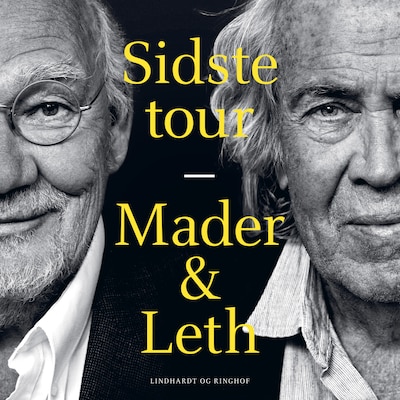 Sidste tour – omslag til lydbogen af Jørgen Leth, Jørn Mader