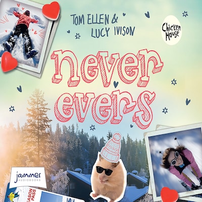 Never Evers – omslag til lydbogen af Tom Ellen, Lucy Ivison
