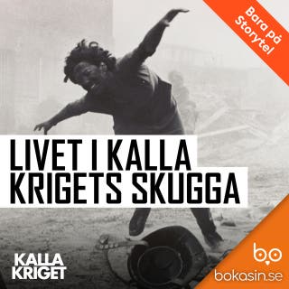 Livet i kalla krigets skugga – omslag till ljudboken av Bokasin