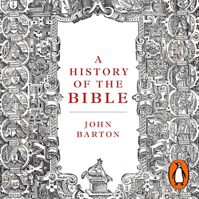 A History of the Bible – omslag til lydbogen af John Barton