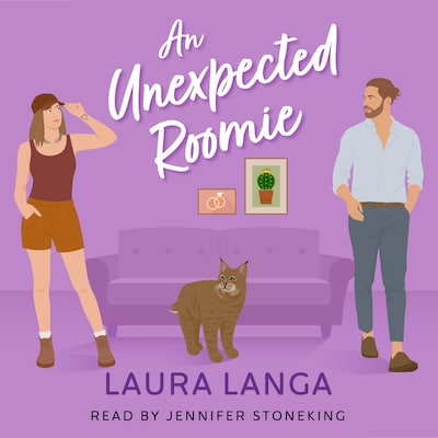 An Unexpected Roomie – omslag til lydbogen af Laura Langa