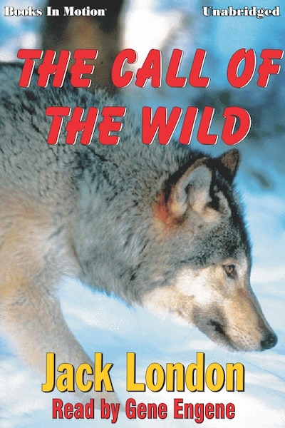 Call Of The Wild, The – omslag til lydbogen af Jack London