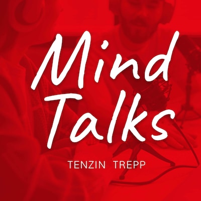 Mind Talks – omslag til lydbogen af Trepp Tenzin
