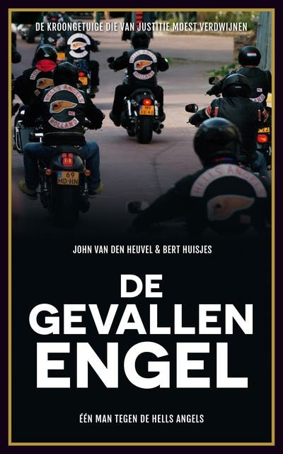 De gevallen engel – omslag van het luisterboek van John van den Heuvel
