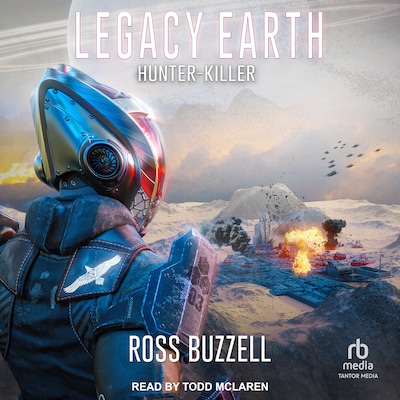 Hunter Killer – omslag til lydbogen af Ross Buzzell
