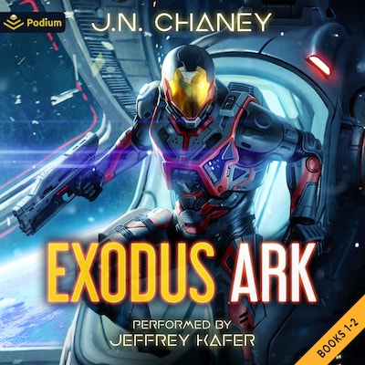 Exodus Ark: Volume 1 – omslag til lydbogen af J.N. Chaney