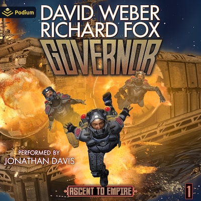 Governor – omslag til lydbogen af Richard Fox, David Weber