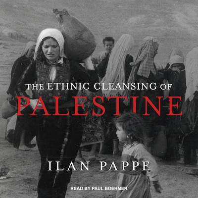The Ethnic Cleansing of Palestine – omslag til lydbogen af Ilan Pappe