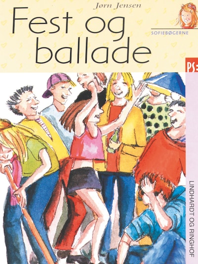 Fest og ballade – omslag til lydbogen af Jørn Jensen