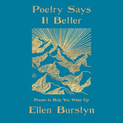 Poetry Says It Better – omslag til lydbogen af Ellen Burstyn