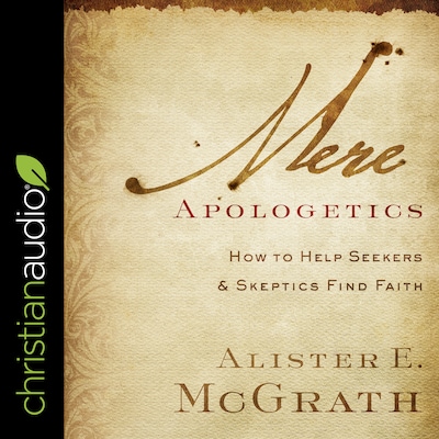 Mere Apologetics – omslag til lydbogen af Alister E. McGrath