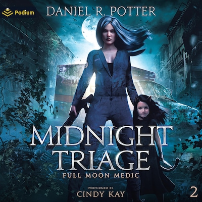 Midnight Triage – omslag til lydbogen af Daniel R. Potter