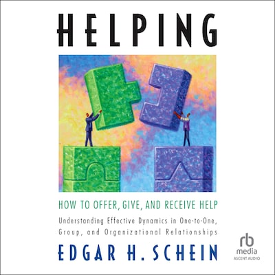 Helping – omslag til lydbogen af Edgar H. Schein