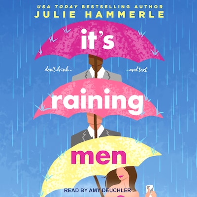 It's Raining Men – omslag til lydbogen af Julie Hammerle