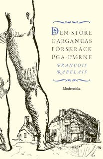 Den store Gargantuas förskräckliga leverne – omslag till ljudboken av François Rabelais
