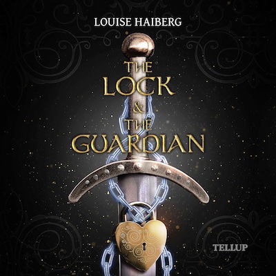 The Lock & the Guardian – omslag til lydbogen af Louise Haiberg