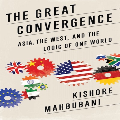 The Great Convergence – omslag til lydbogen af Kishore Mahbubani