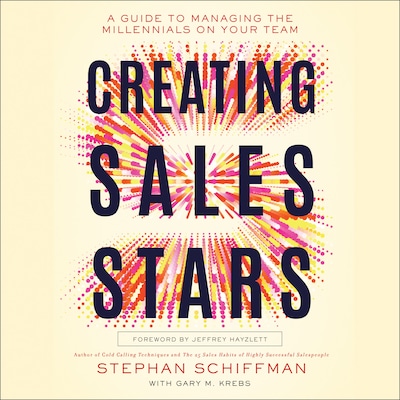 Creating Sales Stars – omslag til lydbogen af Stephan Schiffman