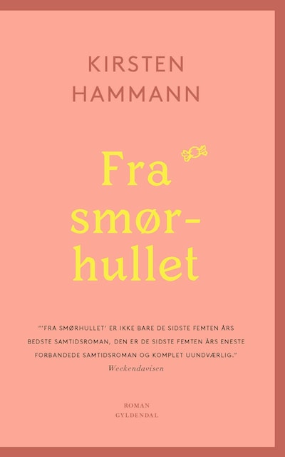 Fra smørhullet – omslag til lydbogen af Kirsten Hammann