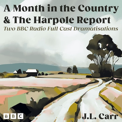 J.L. Carr: A Month in the Country and The Harpole Report – omslag til lydbogen af J.L. Carr