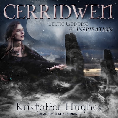 Cerridwen – omslag til lydbogen af Kristoffer Hughes