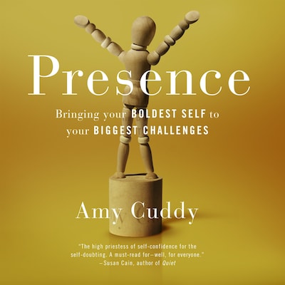 Presence – omslag till ljudboken av Amy Cuddy