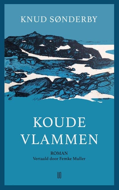 Koude vlammen – omslag van het luisterboek van Knud Sønderby