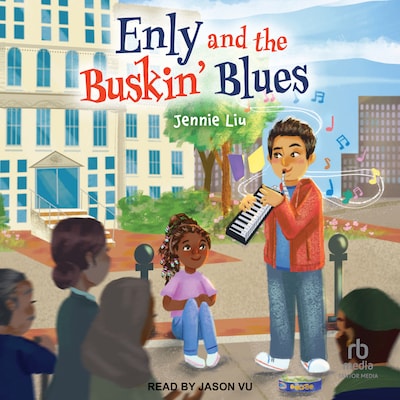 Enly and the Buskin' Blues – omslag til lydbogen af Jennie Liu