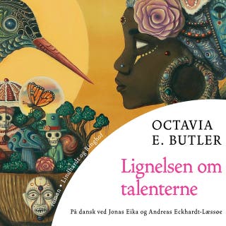 Lignelsen om talenterne – omslag til lydbogen af Octavia E. Butler