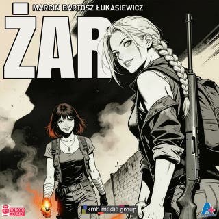 Żar – okładka audiobooka, autor Marcin Bartosz Łukasiewicz