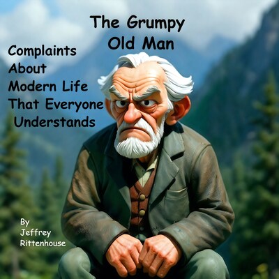 The Grumpy Old Man – omslag til lydbogen af Jeffrey Rittenhouse