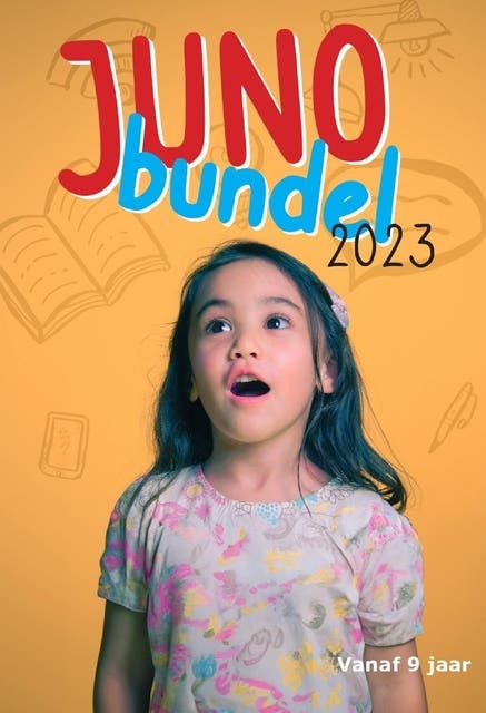 JUNO-bundel 2023 vanaf 9 jaar – omslag van het luisterboek van Diverse auteurs