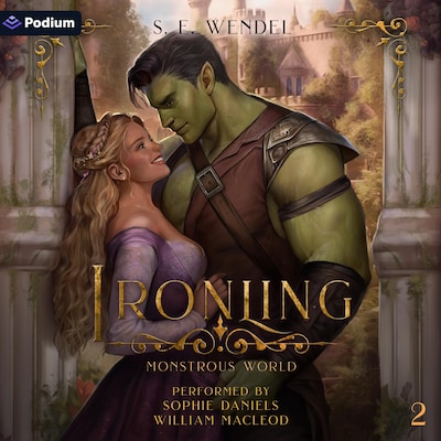 Ironling: A Fantasy Monster Romance – omslag til lydbogen af S. E. Wendel