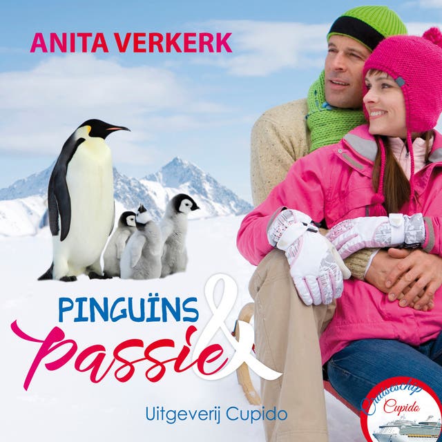Pinguïns & Passie – omslag van het luisterboek van Anita Verkerk