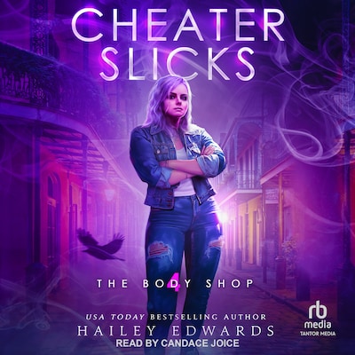 Cheater Slicks – omslag til lydbogen af Hailey Edwards