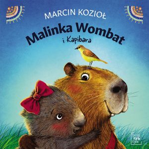 Malinka Wombat i Kapibara – okładka audiobooka, autor Marcin Kozioł