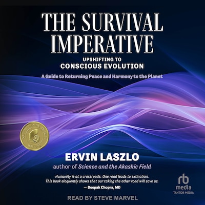 The Survival Imperative – omslag til lydbogen af Ervin Laszlo